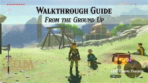 from the ground up botw|zelda breath of the wild from ground up.